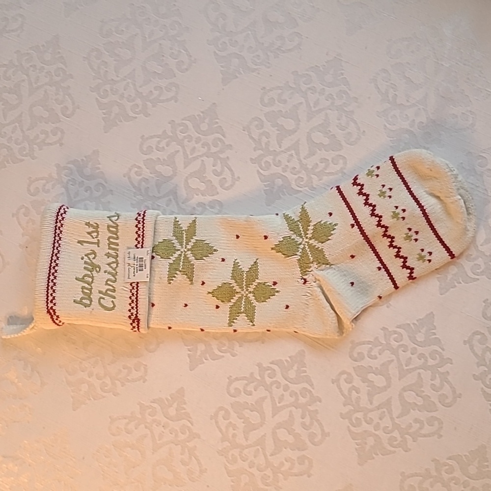Pottery Barn Kids Baby's 1st Christmas Stocking